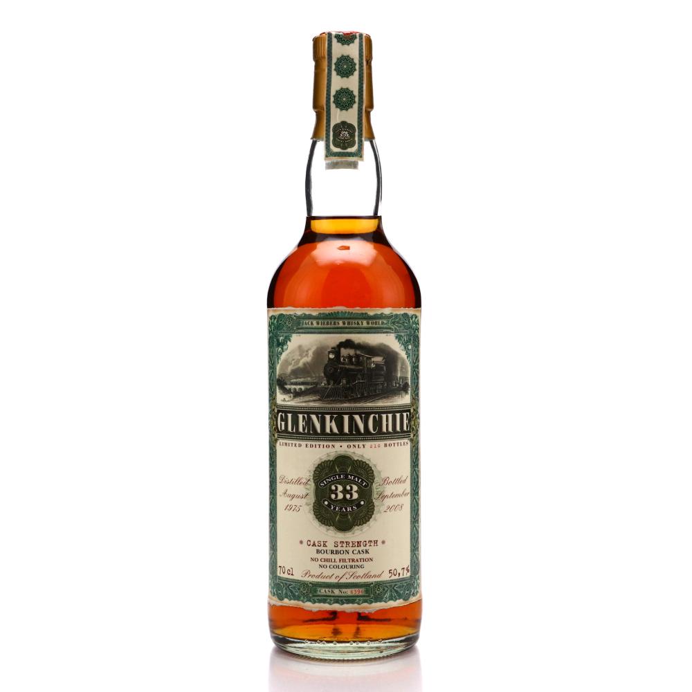 Glenkinchie 1975 Jack Wiebers 33 Year Old / Old Train Line