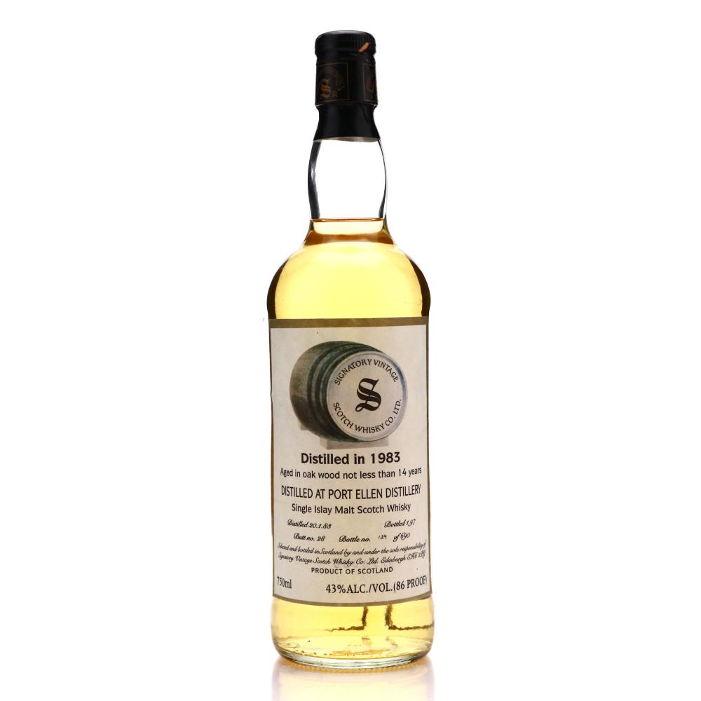 Port Ellen 1983 Signatory Vintage 14 Year Old 75cl / US Import