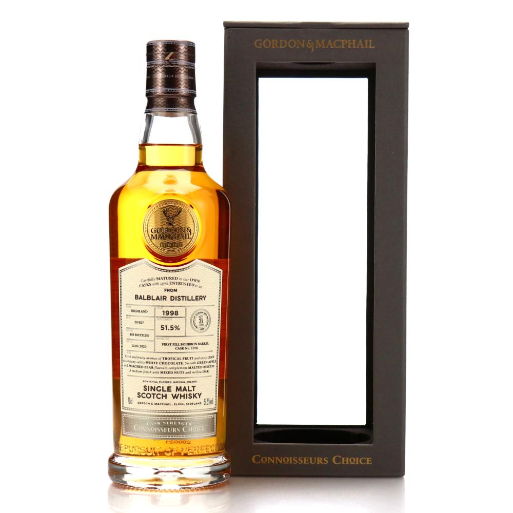 Balblair 1998 Gordon and MacPhail 21 Year Old Batch #20/027