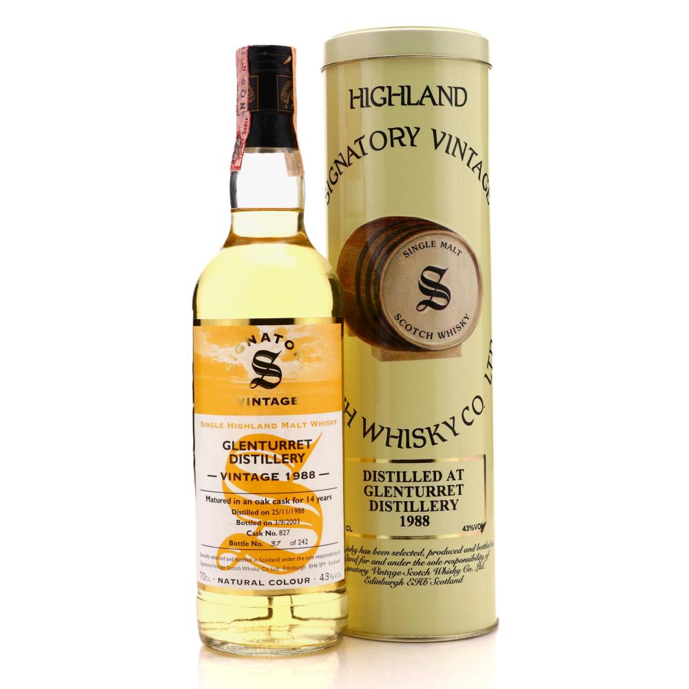 Glenturret 1988 Signatory Vintage 14 Year Old