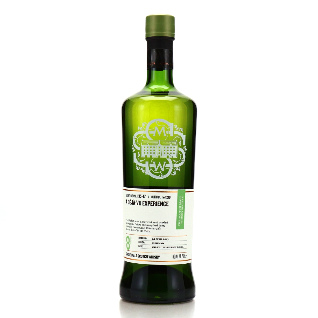 Inchmoan 2013 SMWS 8 Year Old 135.47