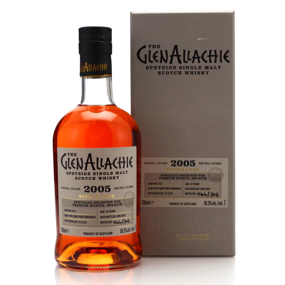 Glenallachie 2005 Single Port Cask 15 Year Old #5721 / Premium Spirits