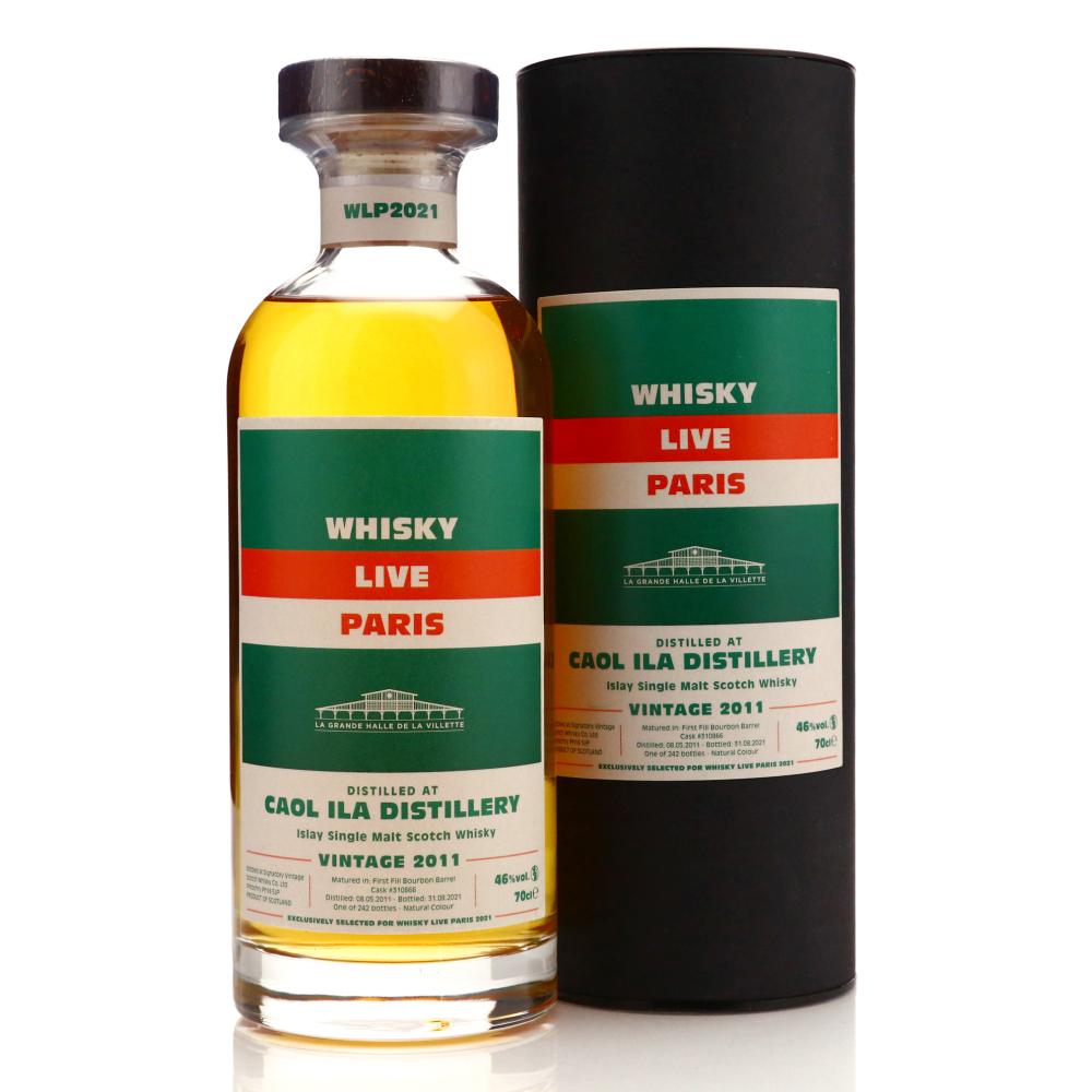 Caol Ila 2011 Signatory Vintage / Whisky Live Paris 2021