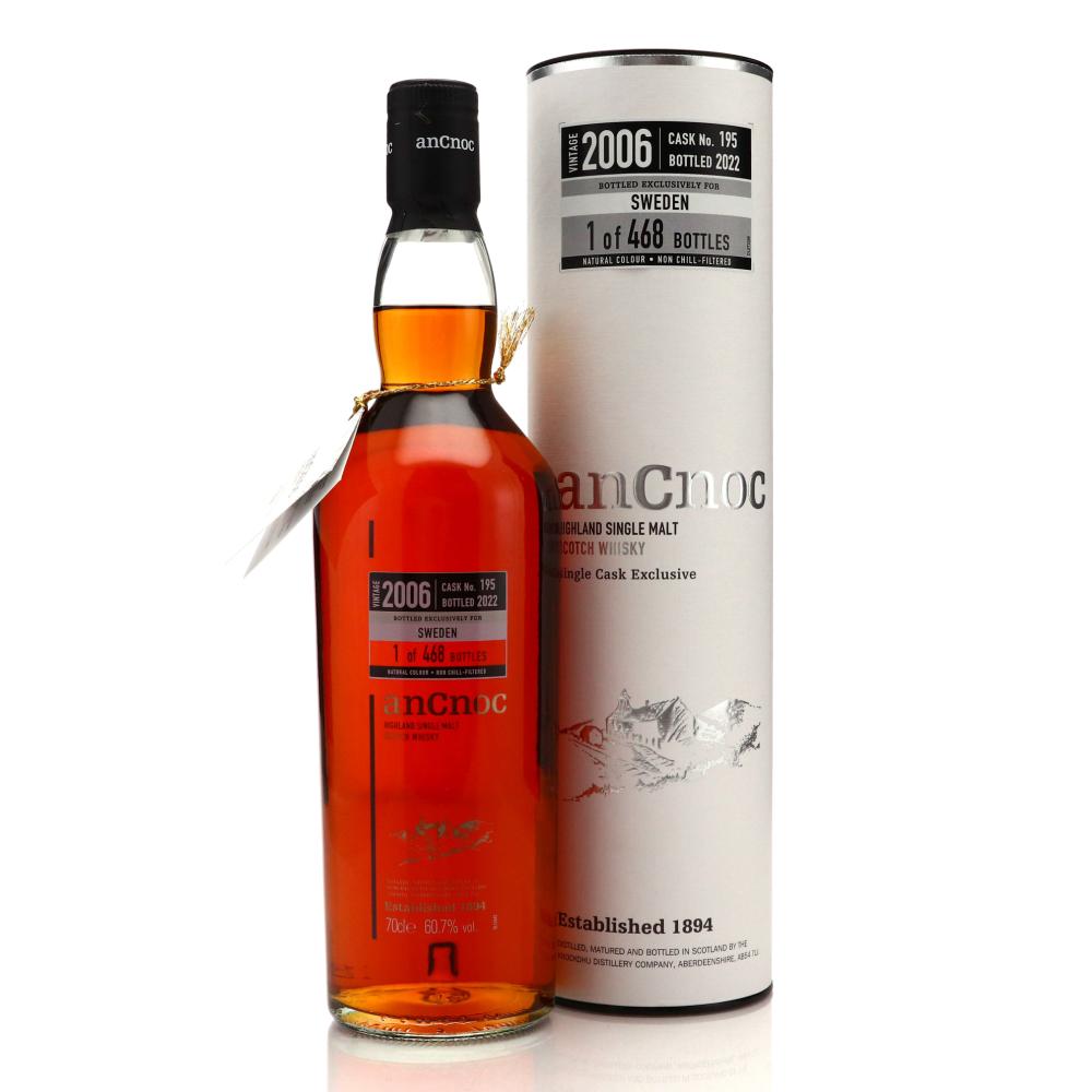 AnCnoc 2006 Single Cask #195 / Sweden