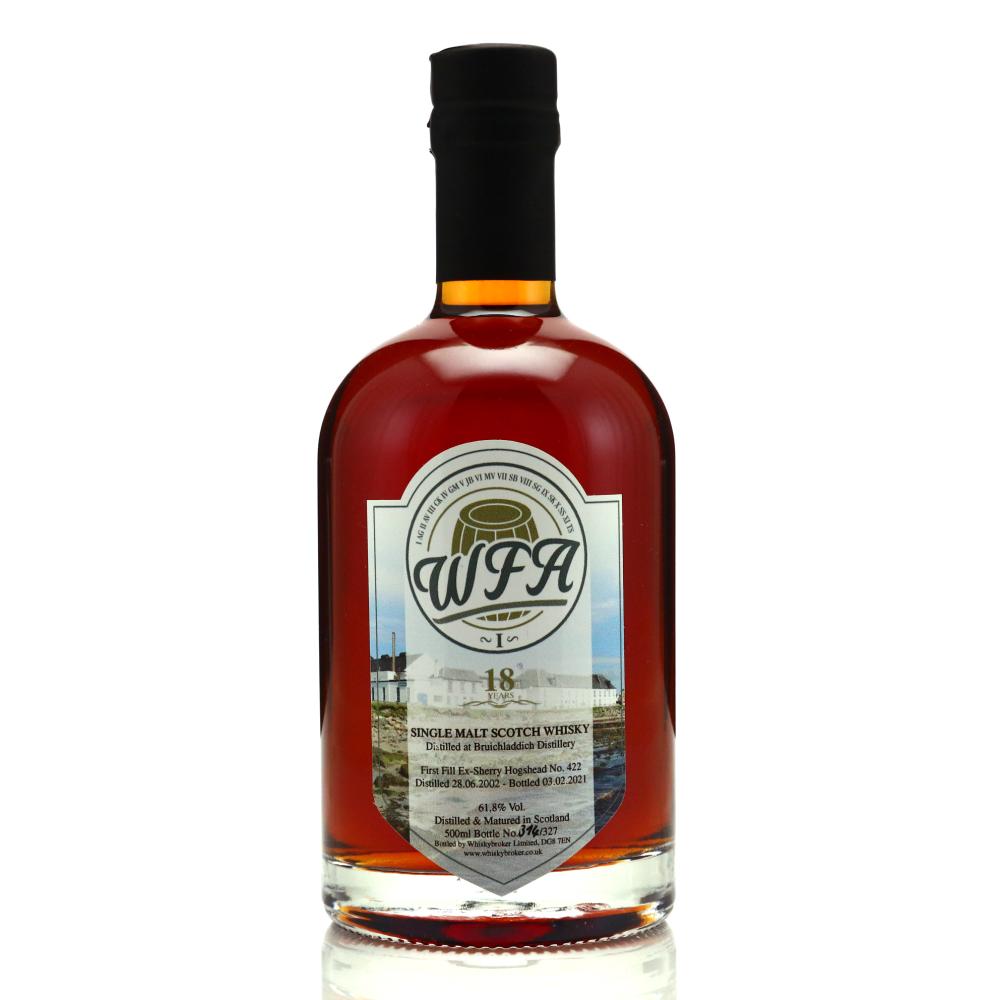 Bruichladdich 2002 Whisky Broker 18 Year Old 50cl / WFA