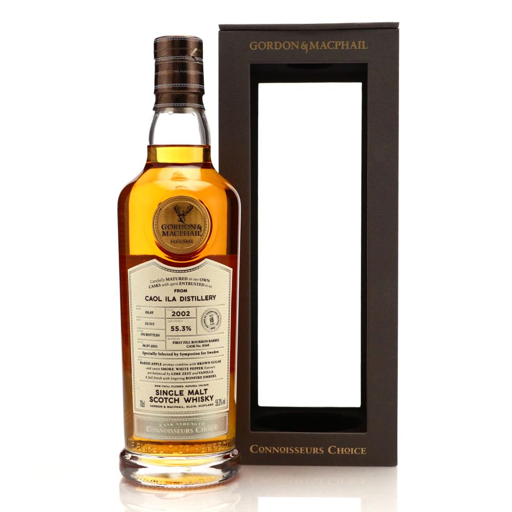 Caol Ila 2002 Gordon and MacPhail 18 Year Old Batch #21/115 / Symposion of Sweden