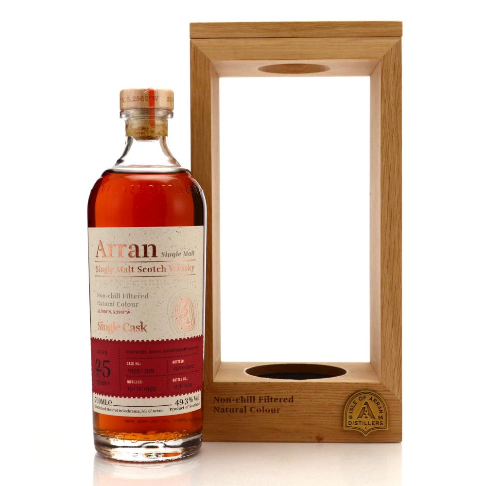 Arran 1995 Single Cask 25 Year Old #399 / Van Wees 100th Anniversary
