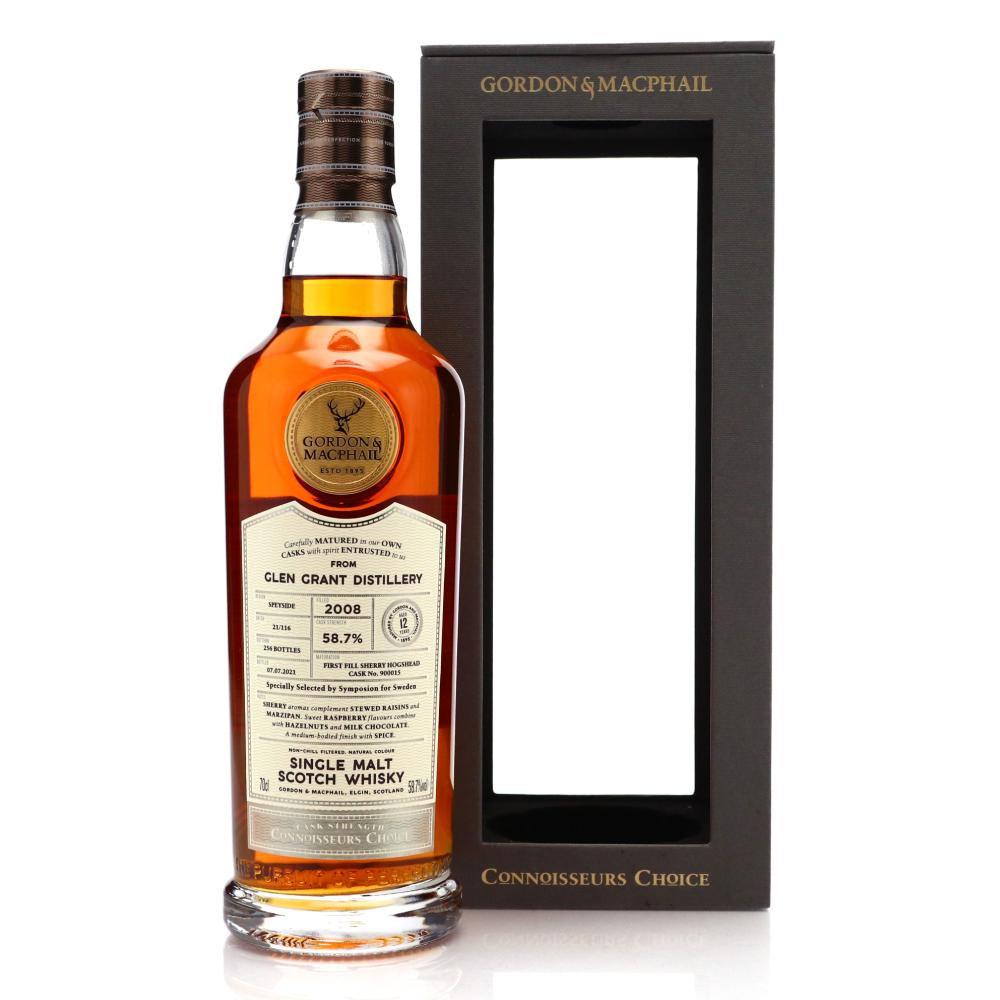 Glen Grant 2008 Gordon and MacPhail 12 Year Old Batch #21/116 / Symposion of Sweden