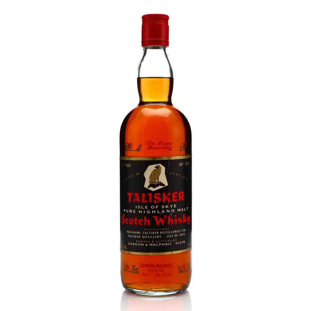 Talisker Gordon and MacPhail 100 Proof 1970s