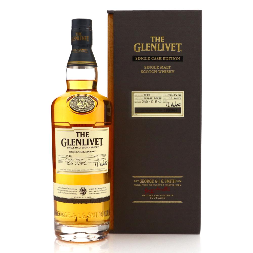 Glenlivet 15 Year Old Single Cask #9940 / Coupar Angus