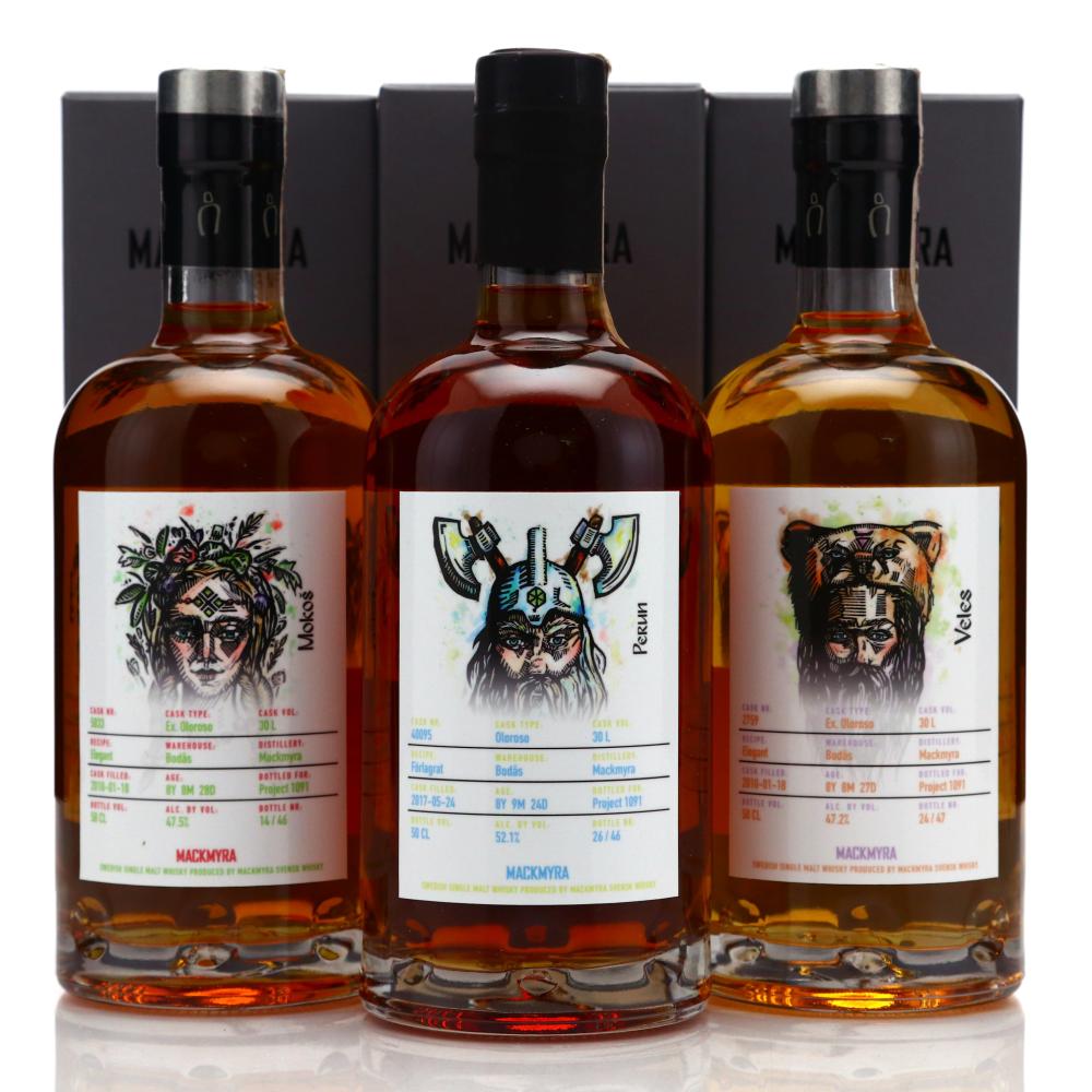 Mackmyra Arkona Series 3 x 50cl