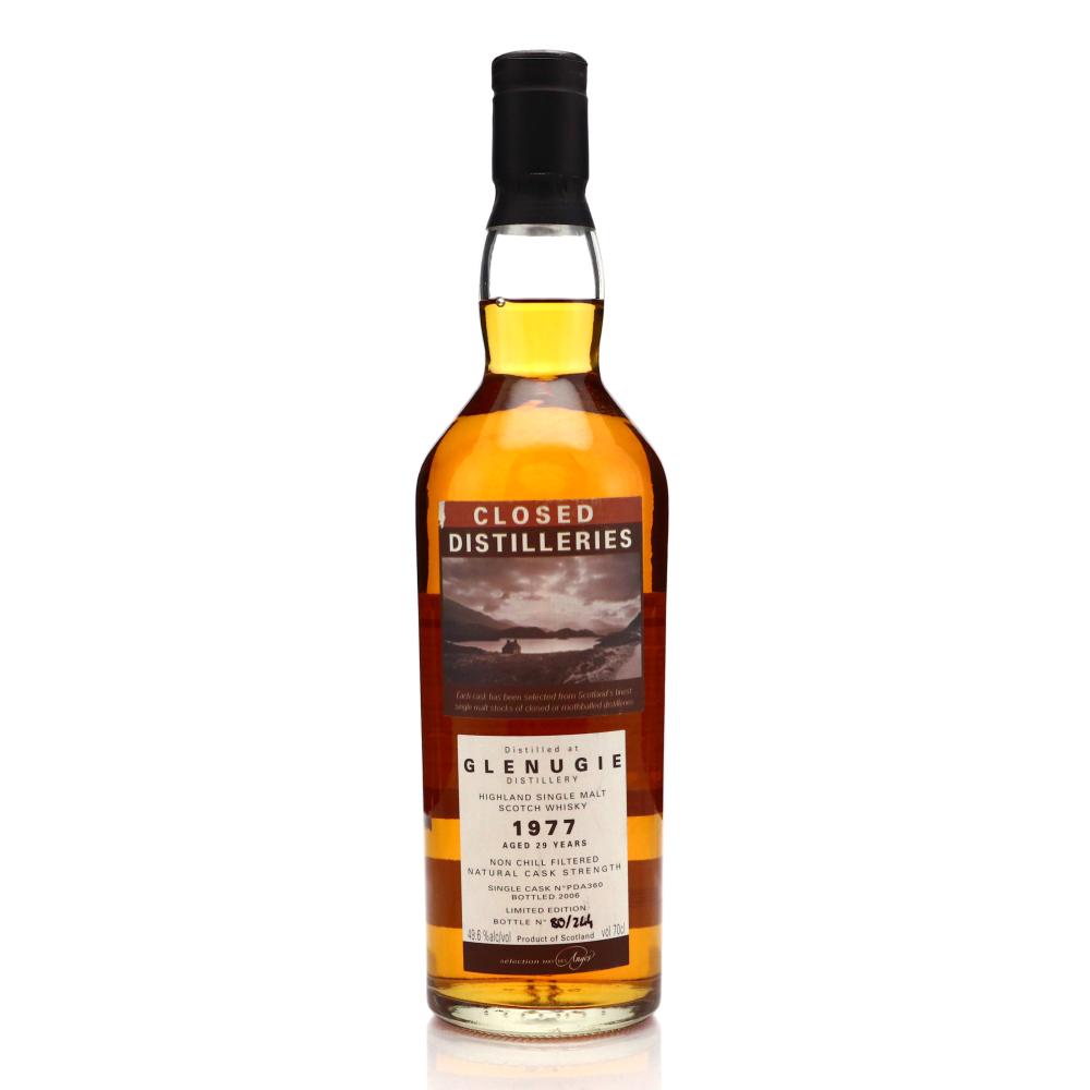 Glenugie 1977 Part des Anges 29 Year Old Closed Distilleries