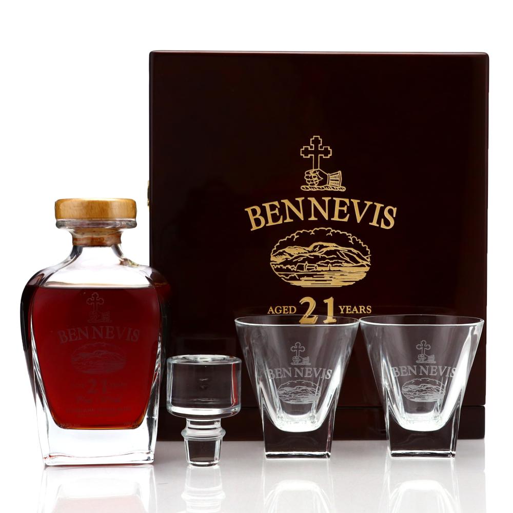 Ben Nevis 1990 Ruby Port Cask 21 Year Old Decanter