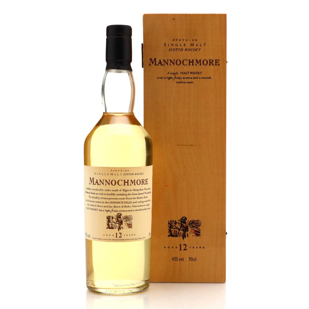 Mannochmore 12 Year Old Flora and Fauna / Wooden Box