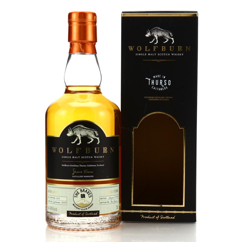 Wolfburn 2014 Single Cask / The Braves Whisky Club Japan