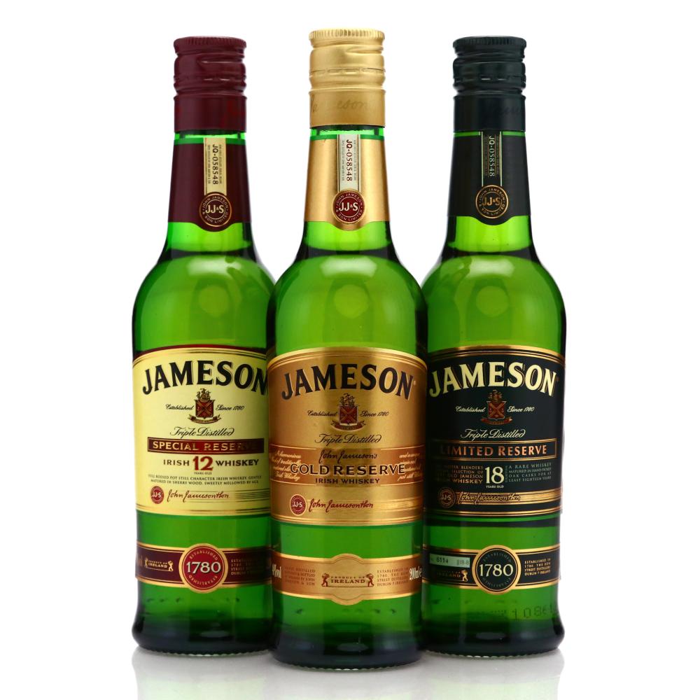 Jameson Trilogy Gift Pack 3 x 20cl