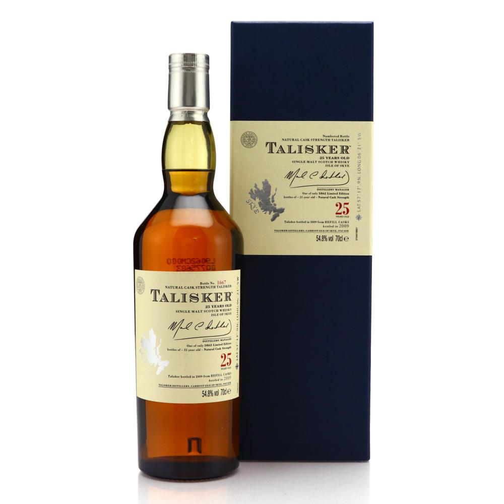 Talisker 25 Year Old Cask Strength 2009 Release