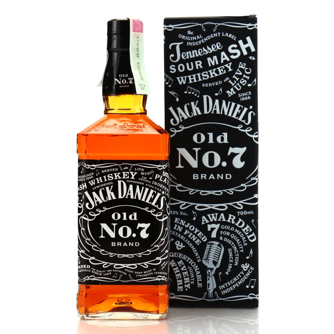 Jack Daniel's Old No.7 Brand 70cl / Paula Scher