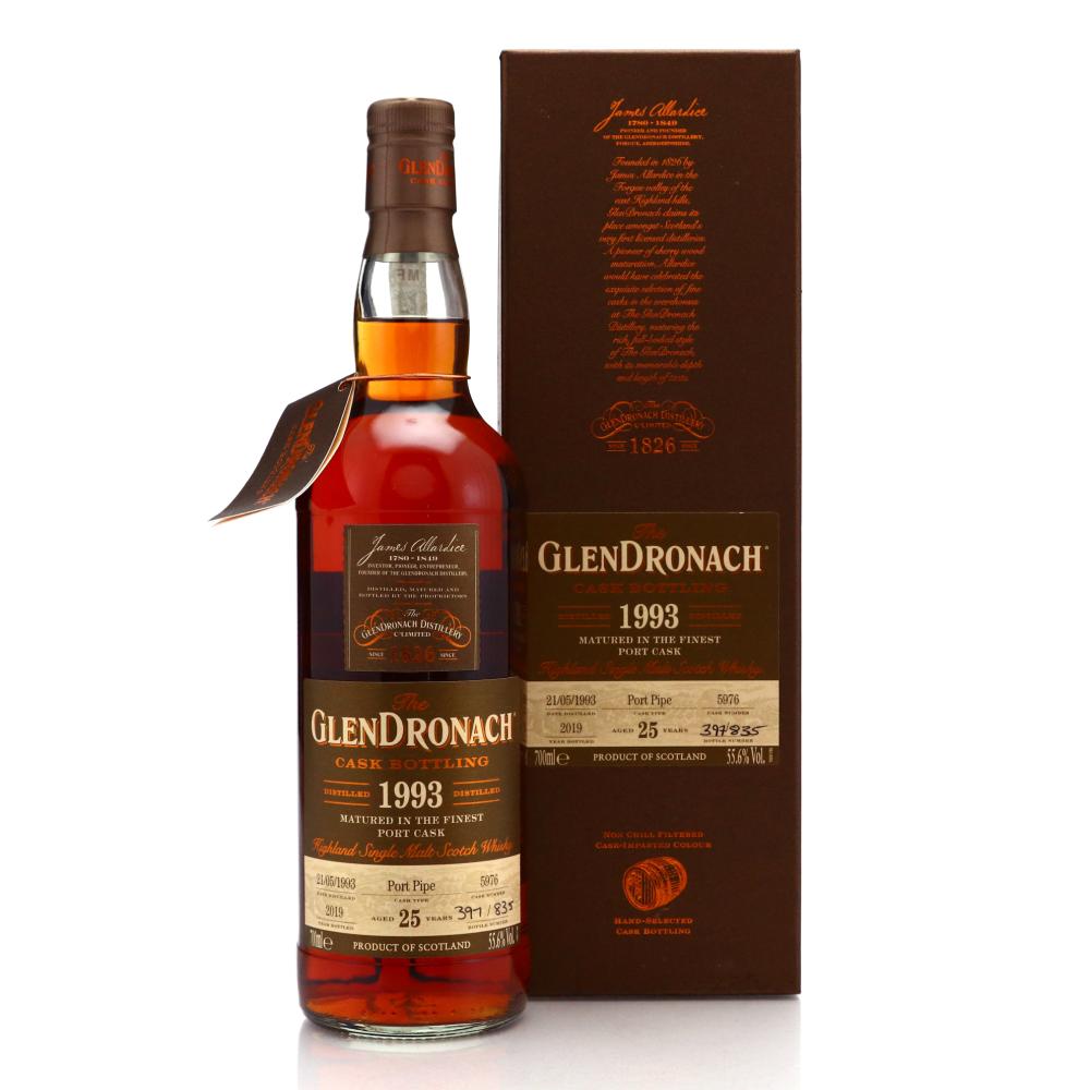 Glendronach 1993 Single Port Cask 25 Year Old #5976 / Batch 17
