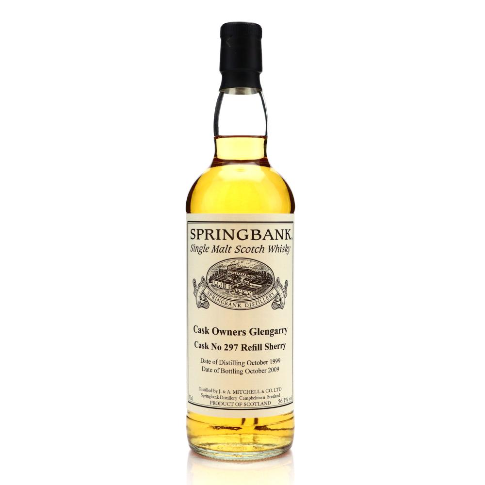 Springbank 1999 Private Sherry Cask #297 / Glengarry