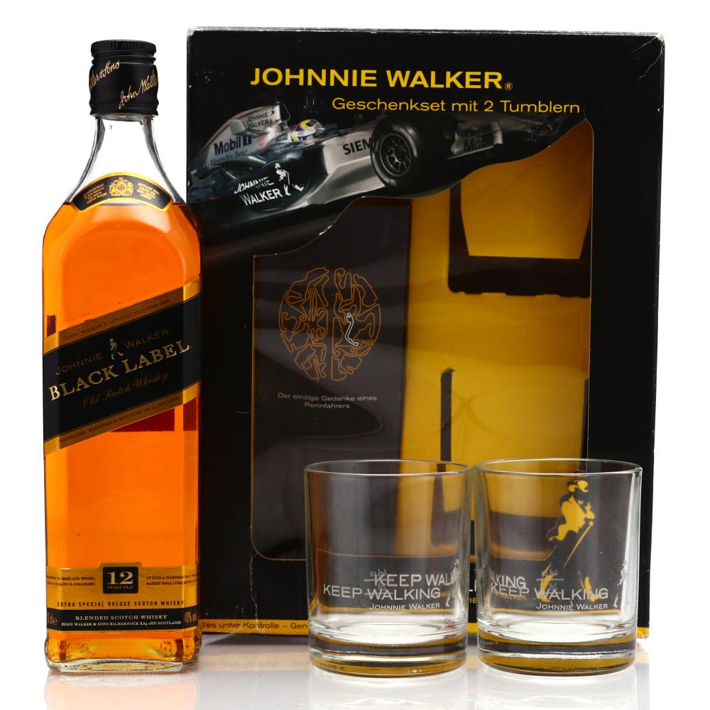 Johnnie Walker Black Label 12 Year Old Formula One Gift Pack
