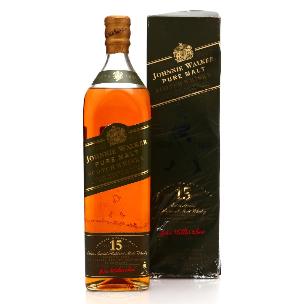 Johnnie Walker 15 Year Old Pure Malt 1 Litre / Green Label