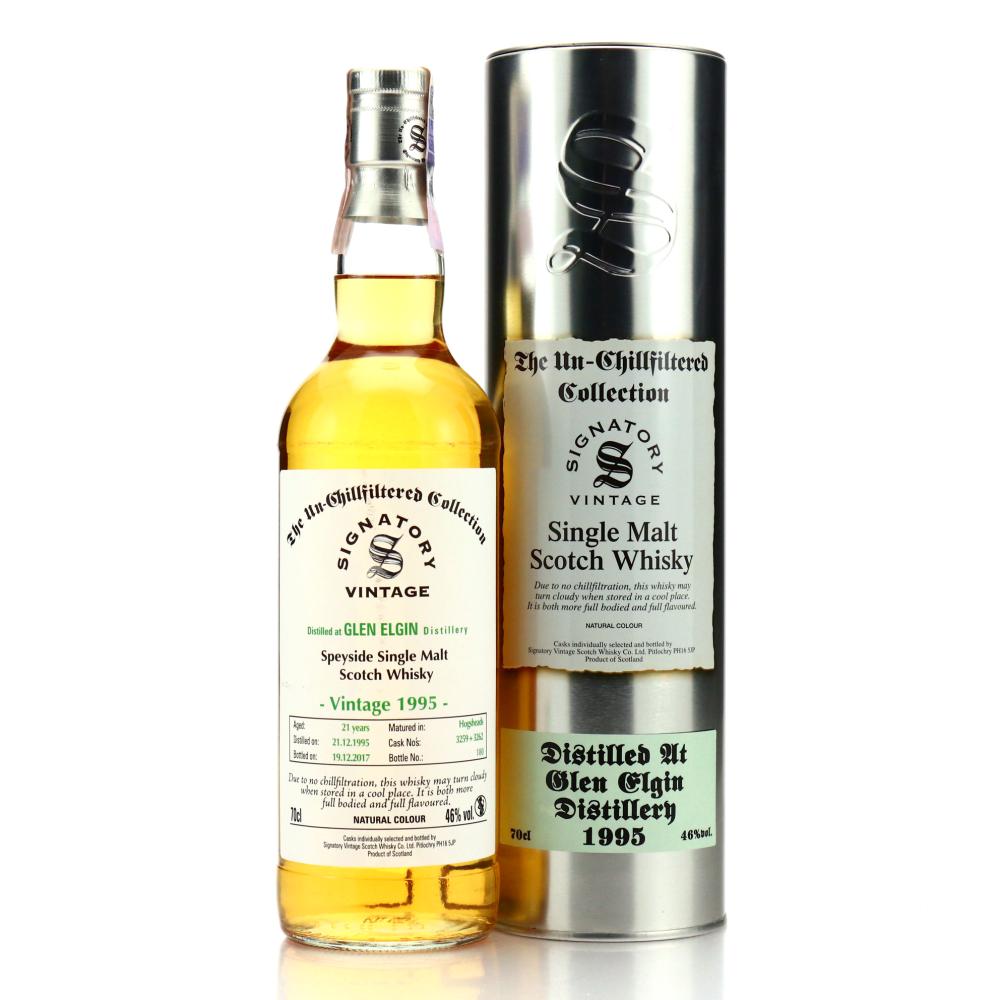 Glen Elgin 1995 Signatory Vintage 21 Year Old