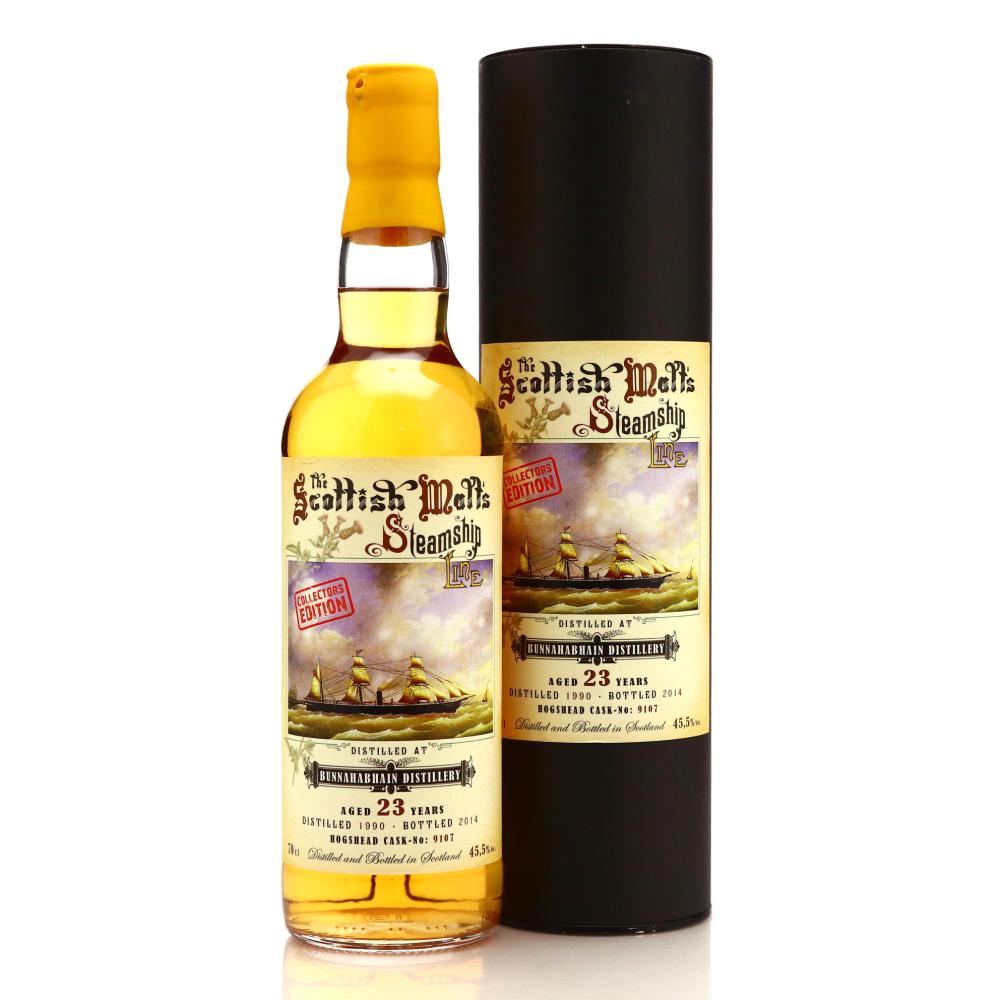 Bunnahabhain 1990 Jack Wiebers 23 Year Old Steamship Line / First Edition