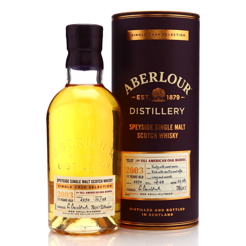 Aberlour 2003 Single Cask 17 Year Old #4270