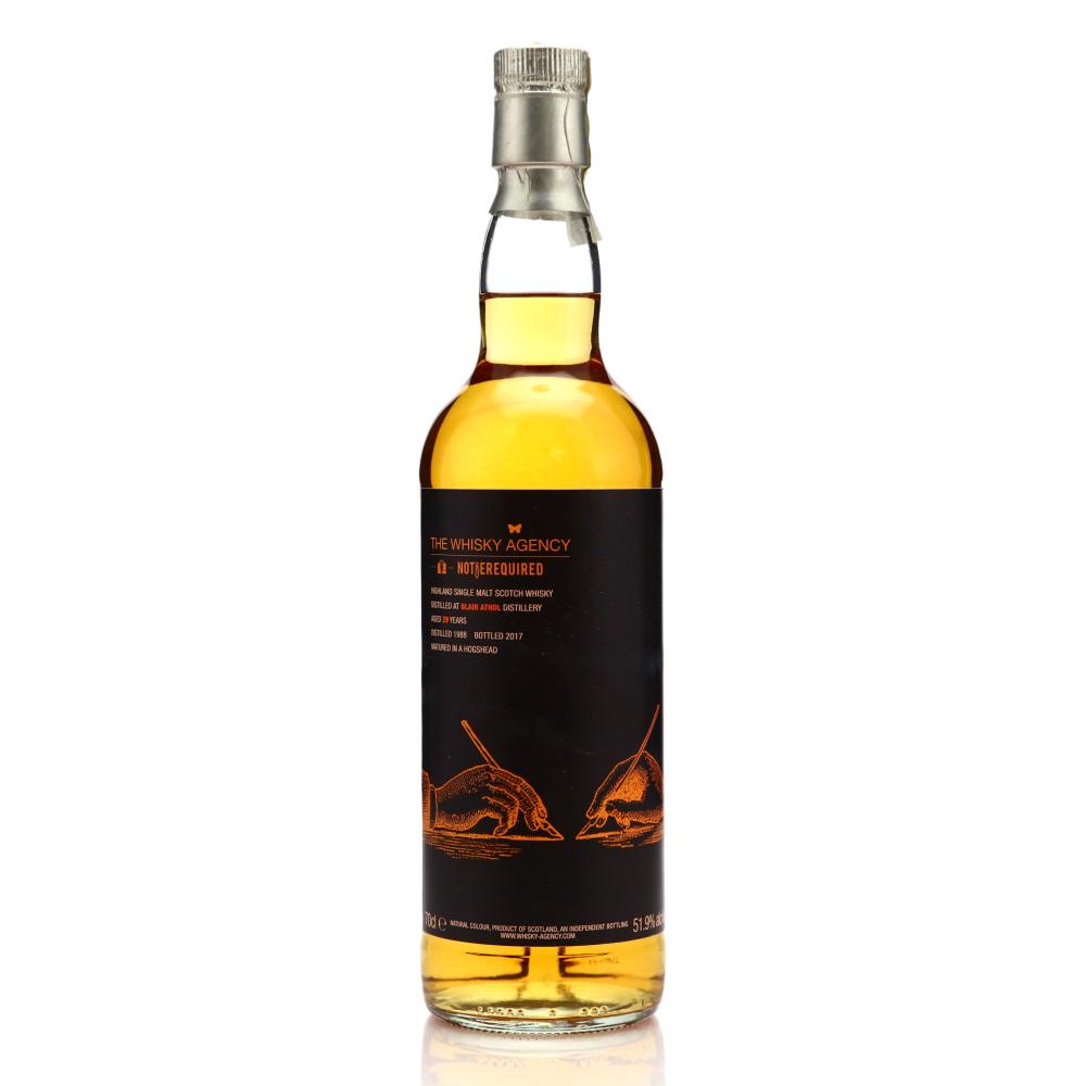 Blair Athol 1988 Whisky Agency 29 Year Old / NoTieRequired