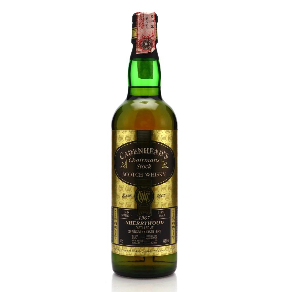 Springbank 1967 Cadenhead's 32 Year Old Chairman's Stock