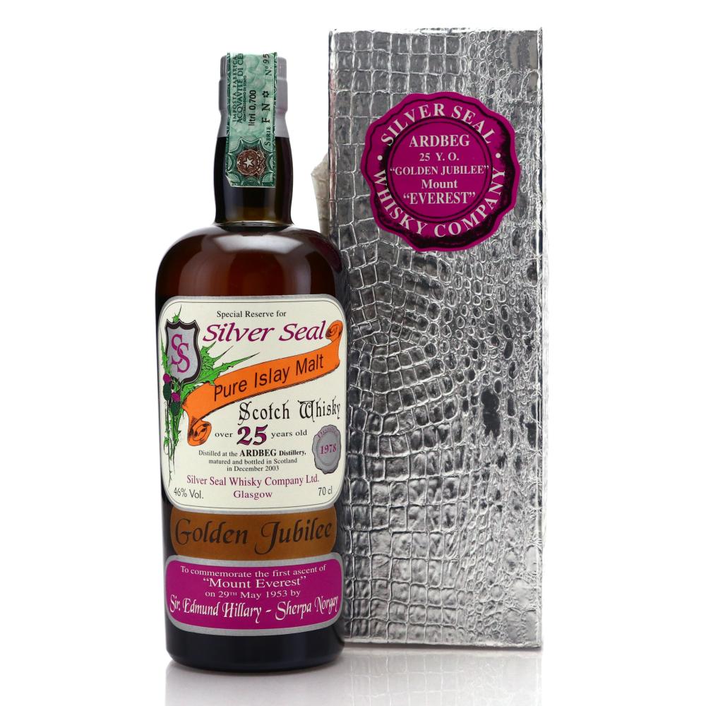 Ardbeg 1978 Silver Seal 25 Year Old Everest Golden Jubilee