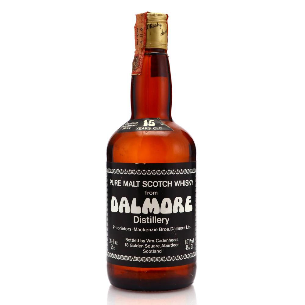 Dalmore 1963 Cadenhead's 15 Year Old