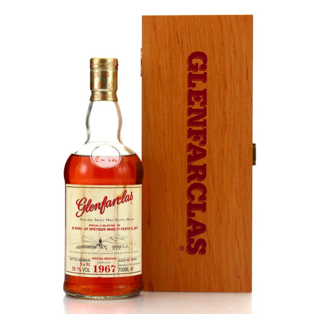 Glenfarclas 1967 Special Release 43 Year Old / Spirit of Speyside 2011 - Collection Only