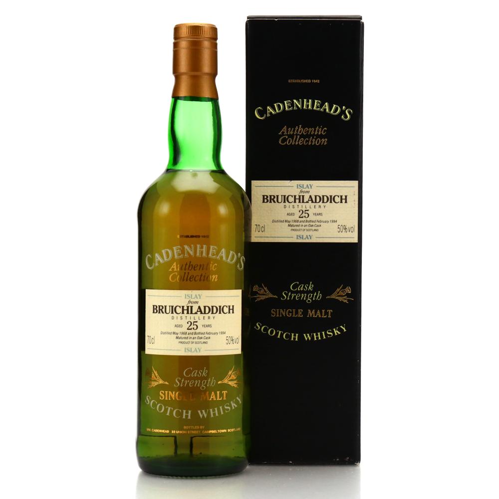 Bruichladdich 1968 Cadenhead's 25 Year Old