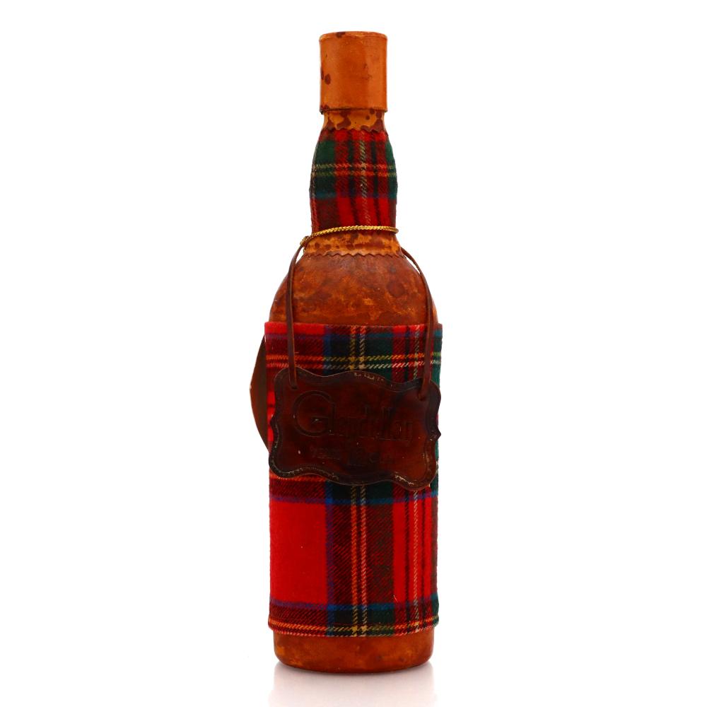 Glendullan 12 Year Old Macdonald Greenlees Tartan Bottle 1970s / Manzuoli Import