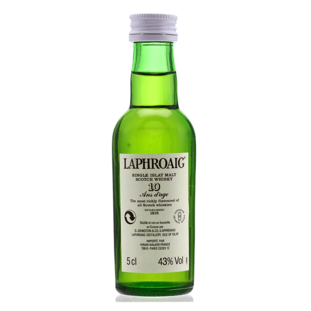 Laphroaig 10 Year Old Miniature 1980s / French Import