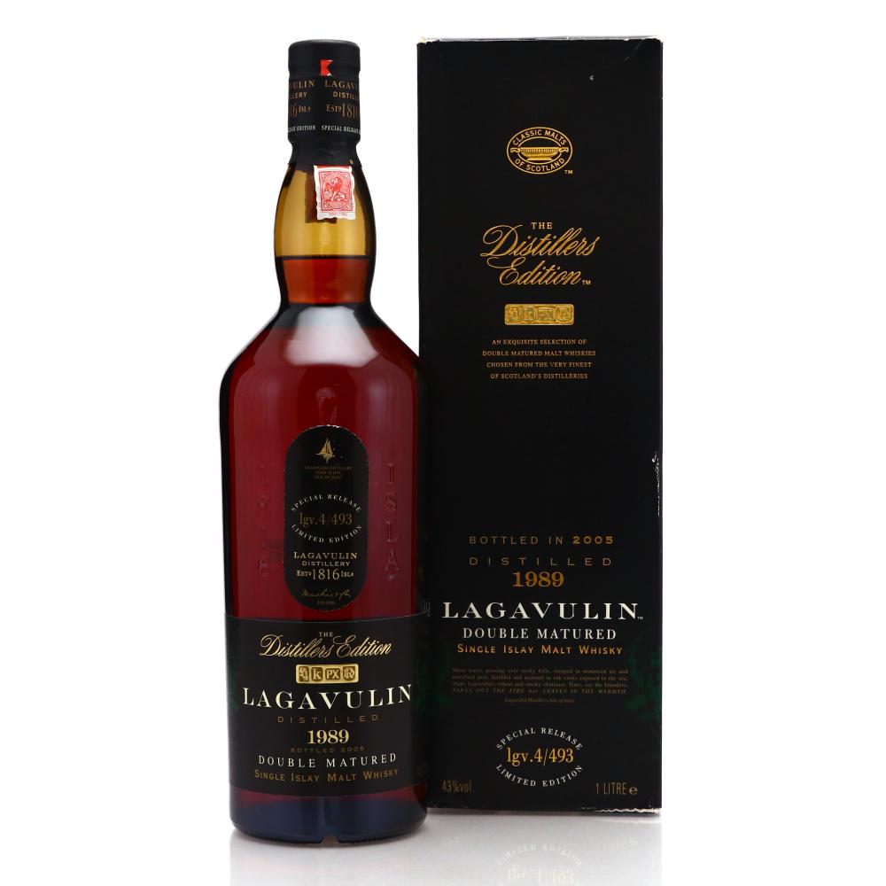 Lagavulin 1989 Distillers Edition lgv.4/493 1 Litre