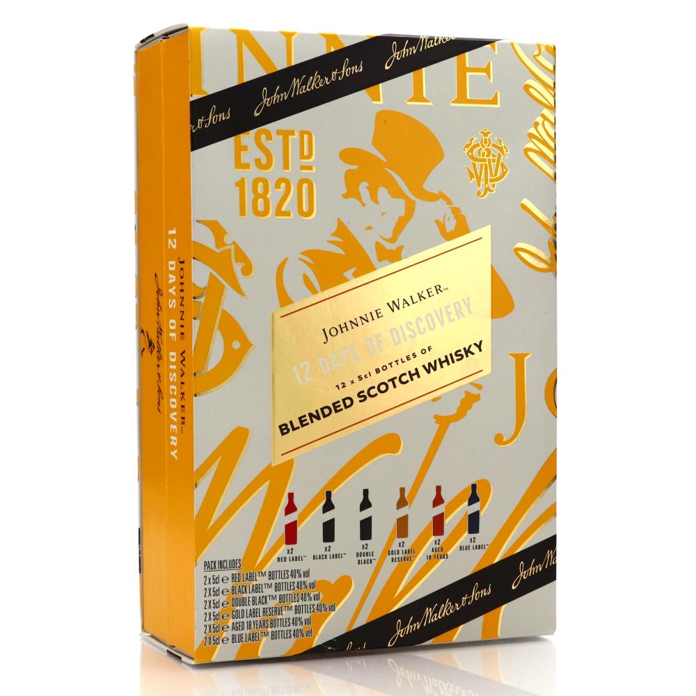 Johnnie Walker 12 Days of Discovery Miniature x 12