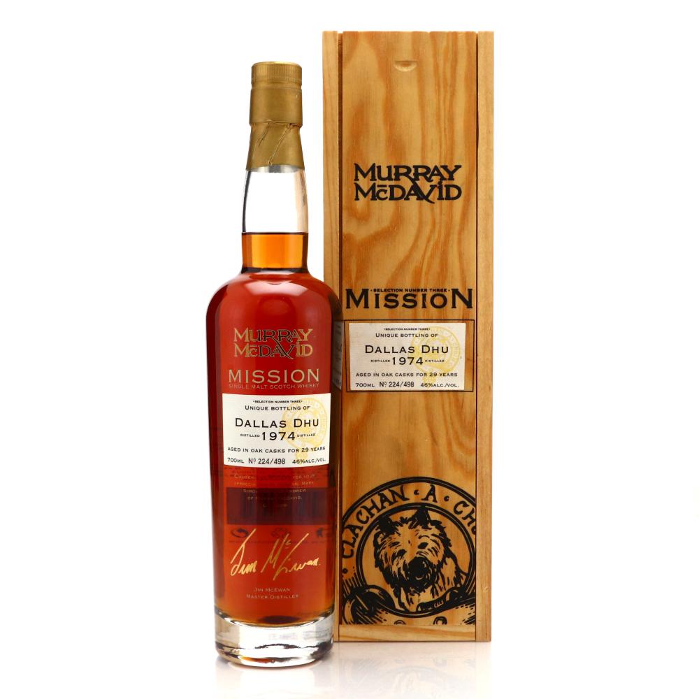 Dallas Dhu 1974 Murray McDavid 29 Year Old Mission III