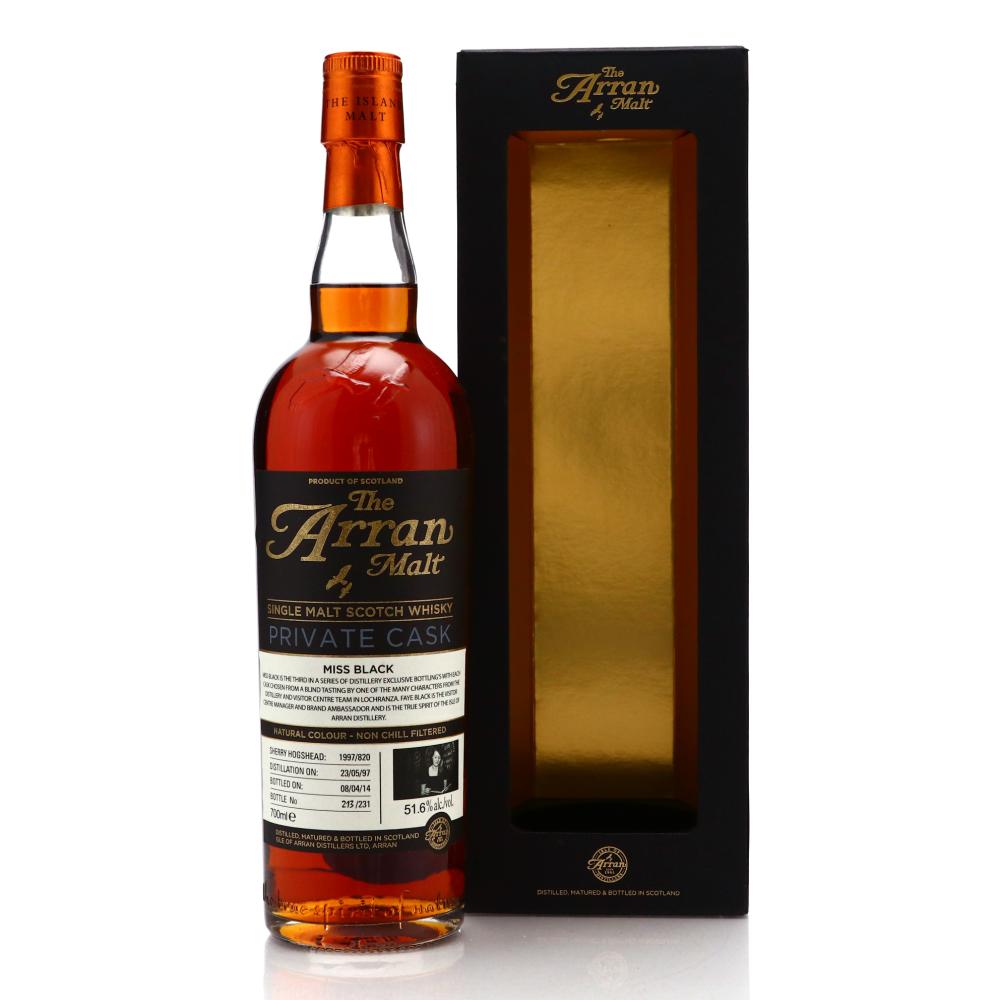Arran 1997 Single Sherry Cask #820 / Miss Black