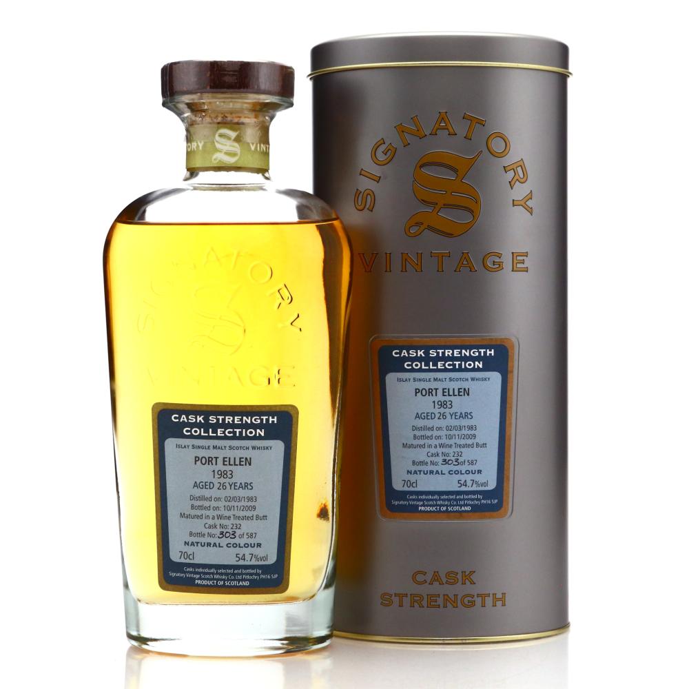Port Ellen 1983 Signatory Vintage 26 Year Old Cask Strength