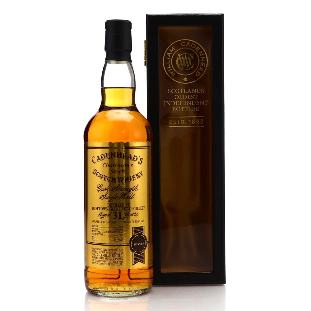 Dufftown 1978 Cadenhead's 31 Year Old Chairman's Stock