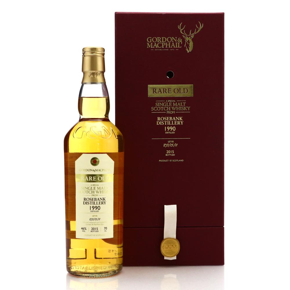 Rosebank 1990 Gordon and MacPhail Rare Old Lot RO/15/11