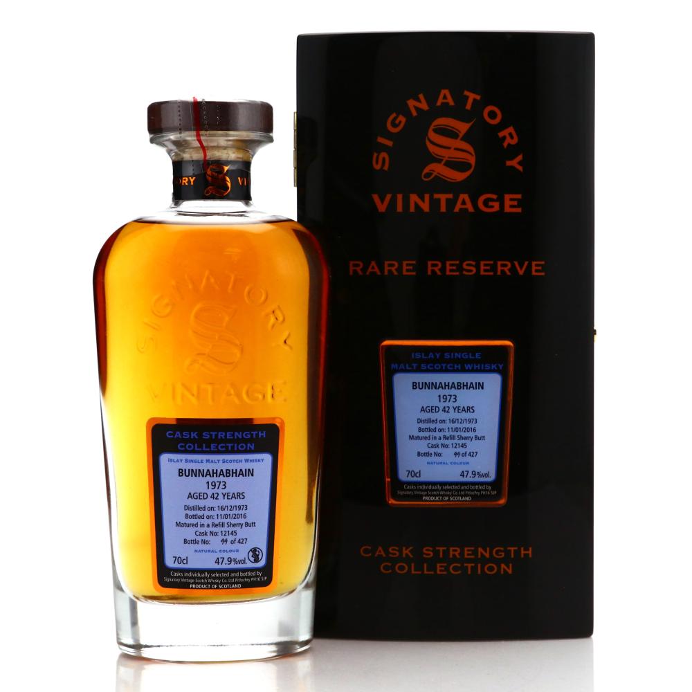 Bunnahabhain 1973 Signatory Vintage 42 Year Old Cask Strength