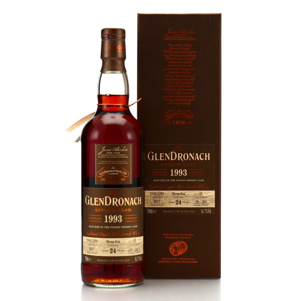 Glendronach 1993 Single Sherry Cask 24 Year Old #55 / Batch 16