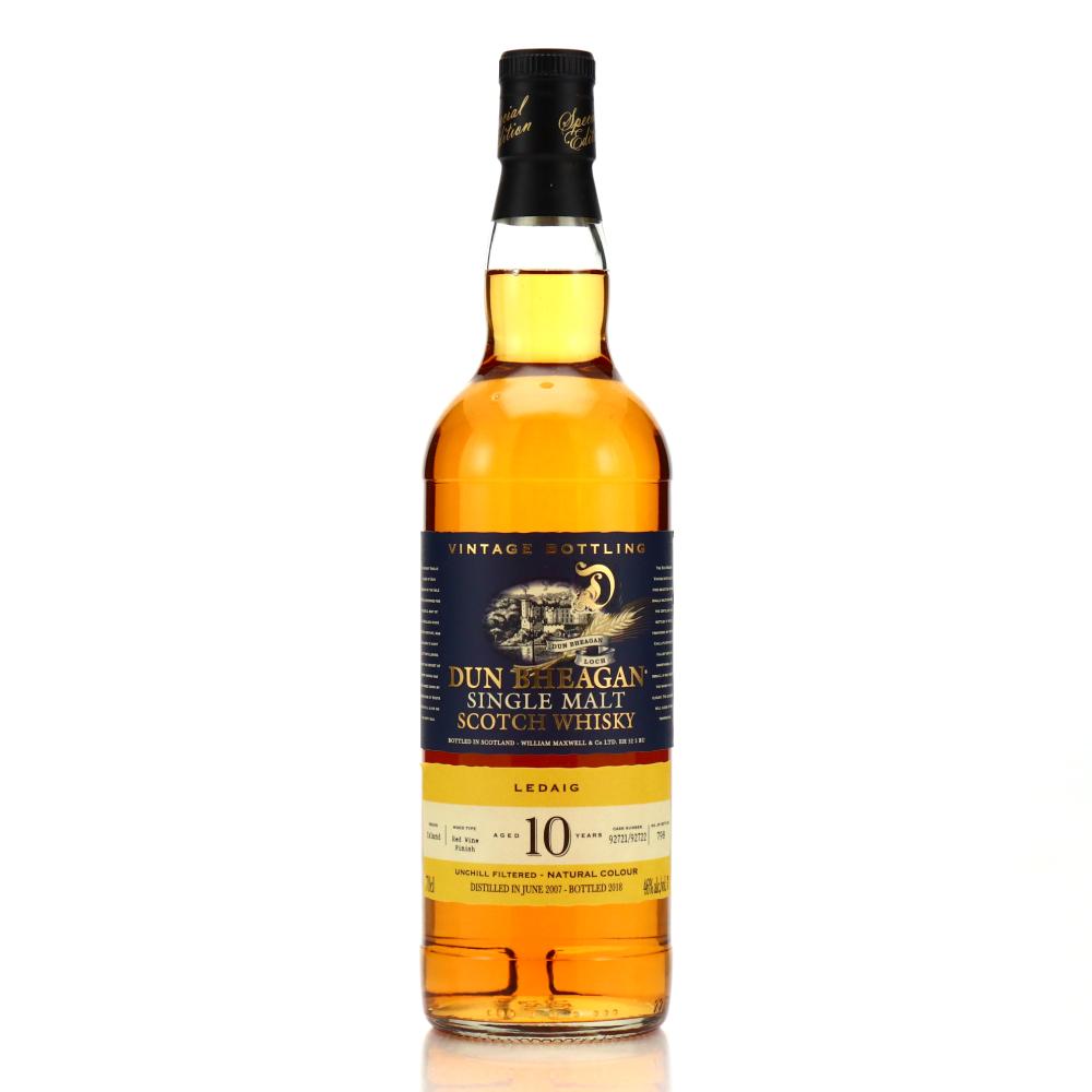 Ledaig 2007 Dun Bheagan 10 Year Old