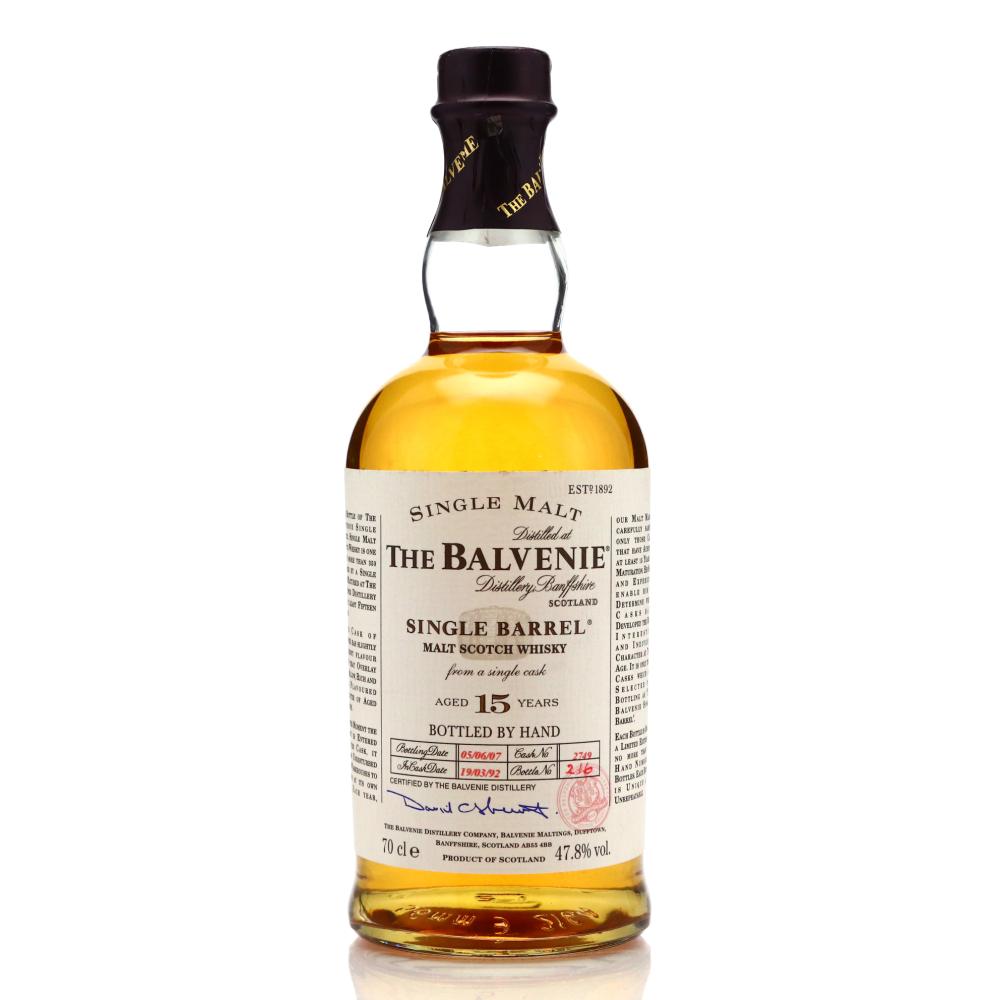 Balvenie 1992 Single Barrel 15 Year Old #2749