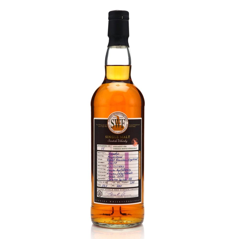 Tomatin 1983 Single Malt Whisky / Svenska Whiskyforbundet