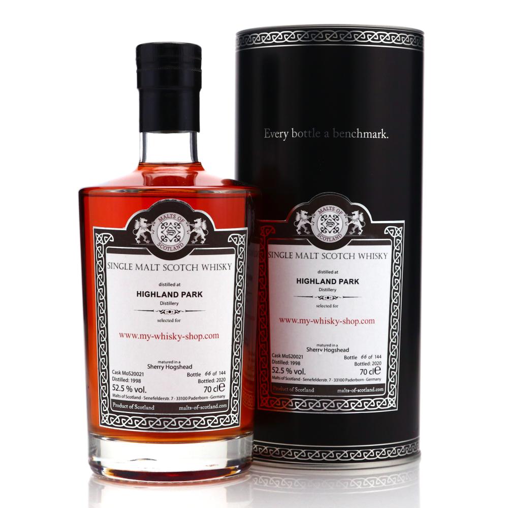 Highland Park 1998 Malts of Scotland Sherry Hogshead / My Whisky Shop